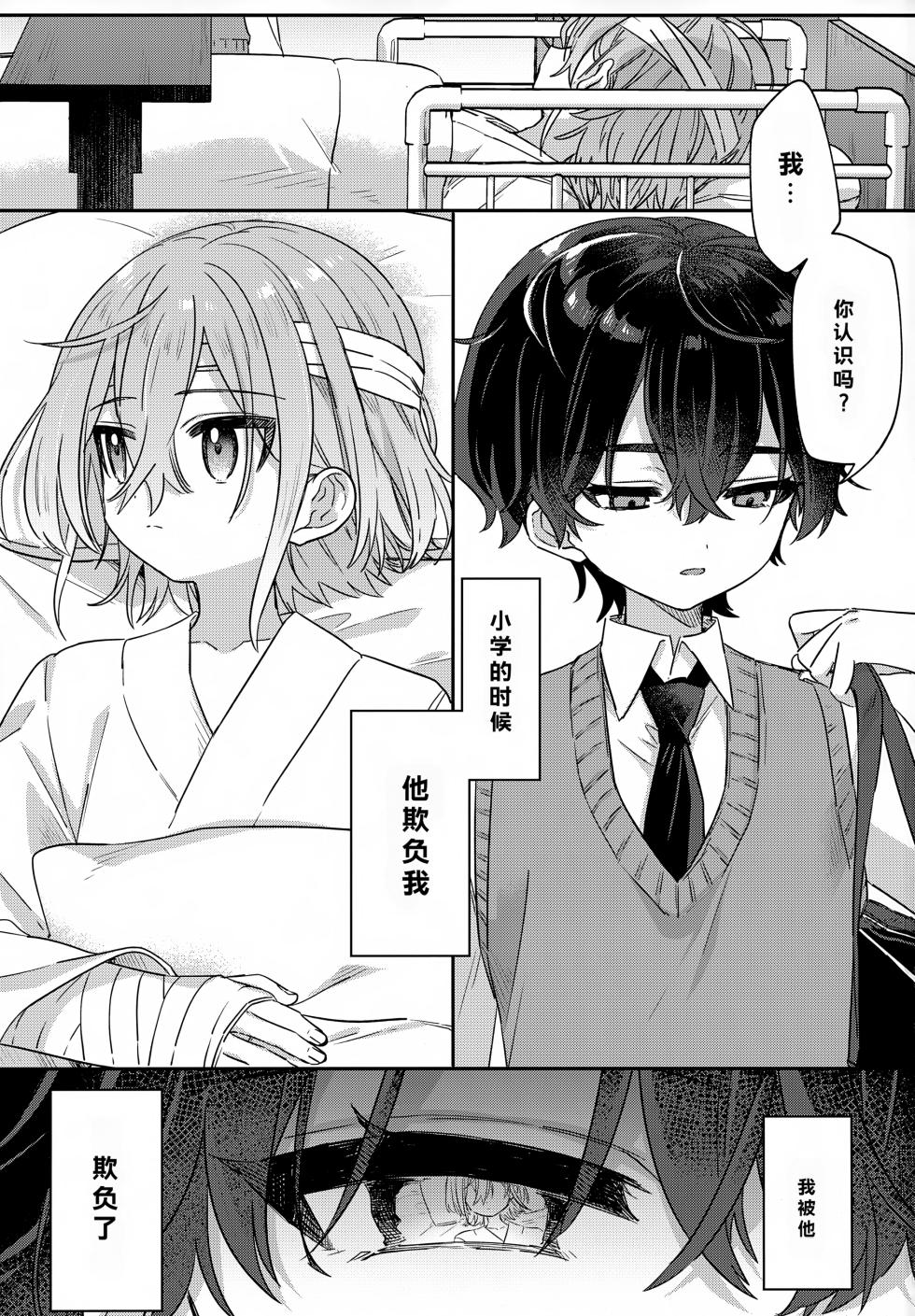 (ShotaFes 19) [PORYGON137 (Hidari Pory5n)] Boku o Ijimeta Kioku Soushitsu no Ijimekko Zenpen ~Kioku ni Nai Koibito to Icha Love Hen~ [Chinese] - Page 2