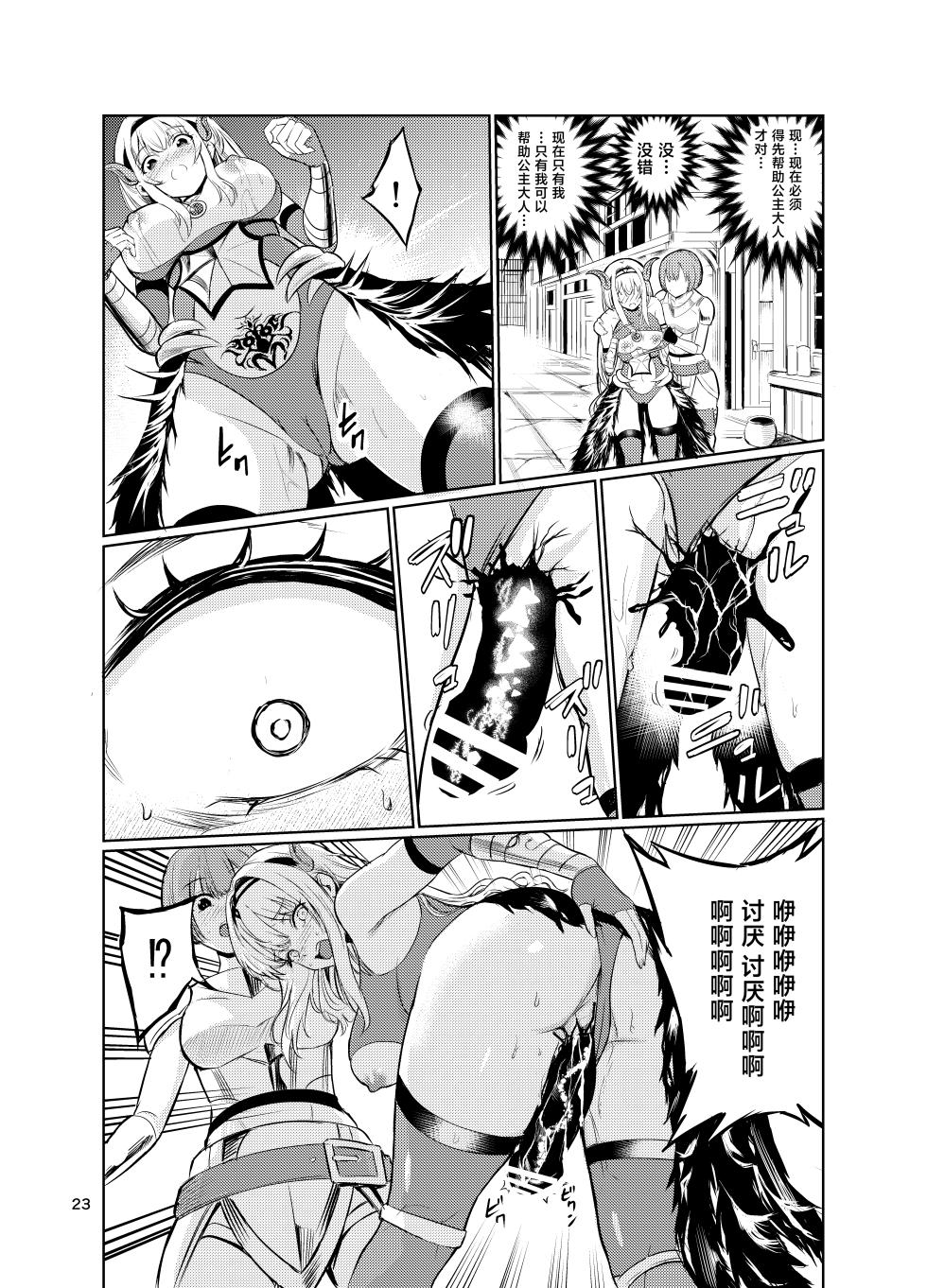 [Raid Sox (Tricky)] Kyouran no Toubatsu Hime Daria V [Chinese] [Digital] - Page 22
