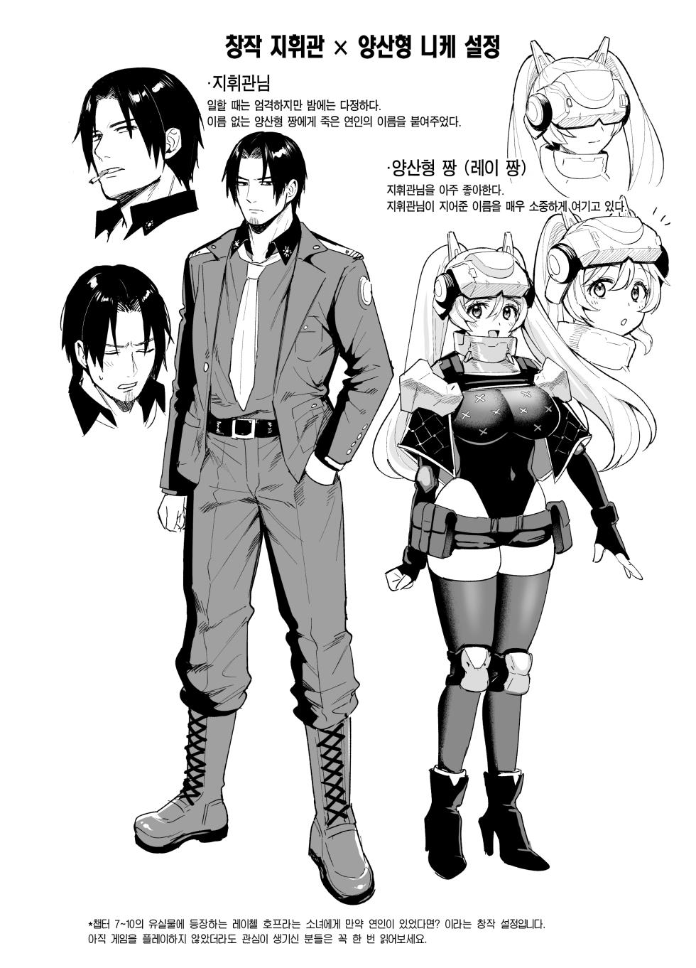 [AMAM (Sub Arare)] Shikikan-san to Ryousangata-chan no Ecchi na Yatsu Matome. +α | 지휘관님과 양산형 짱의 야한 것 모음. +α (Goddess of Victory: Nikke) [Korean] [Digital] - Page 3