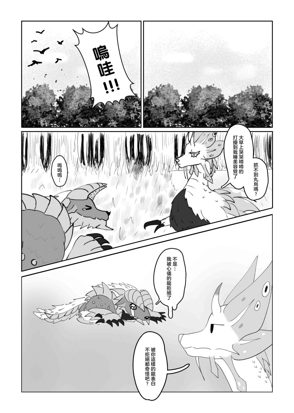 [Bridgett] 雷狼龍君的初戀？ (Monster Hunter) - Page 3