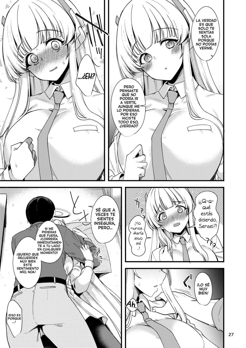 [Ryuukakusan Nodoame (Gokubuto Mayuge)] Sensei, Ippai Kiroku shite Kudasai ne | Sensei, grabe muchos recuerdos, ¿sí? (Blue Archive) [Spanish] [ToniRapsody] [Digital] - Page 26