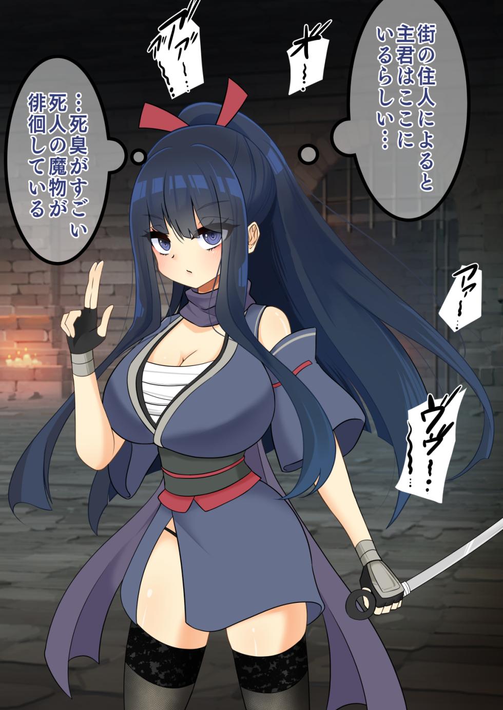 [hardening (Rieta)] エンドレスバッドエンド 状態変化敗北した侍ちゃんと再会を果たす忍ちゃん - Page 28