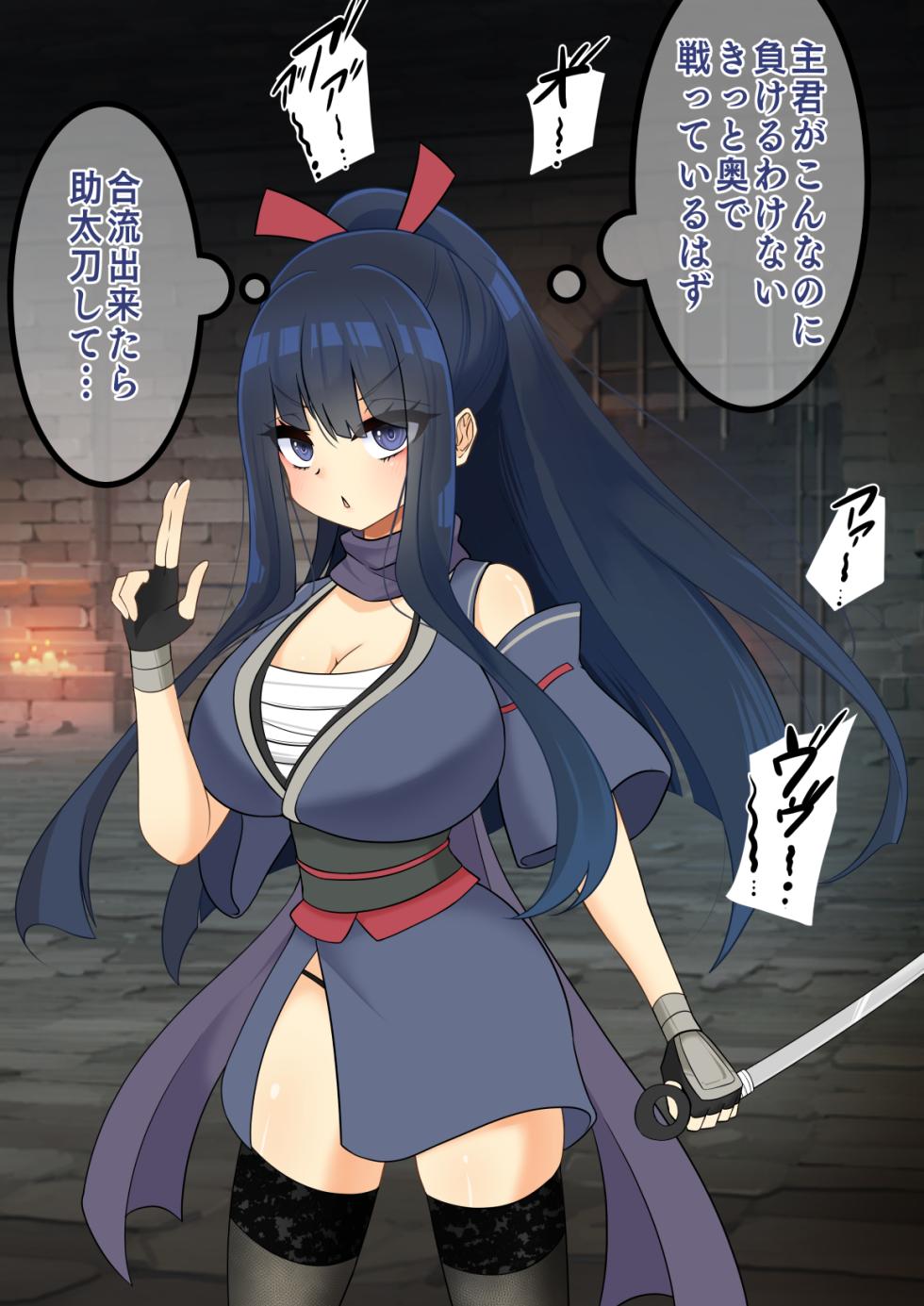 [hardening (Rieta)] エンドレスバッドエンド 状態変化敗北した侍ちゃんと再会を果たす忍ちゃん - Page 29