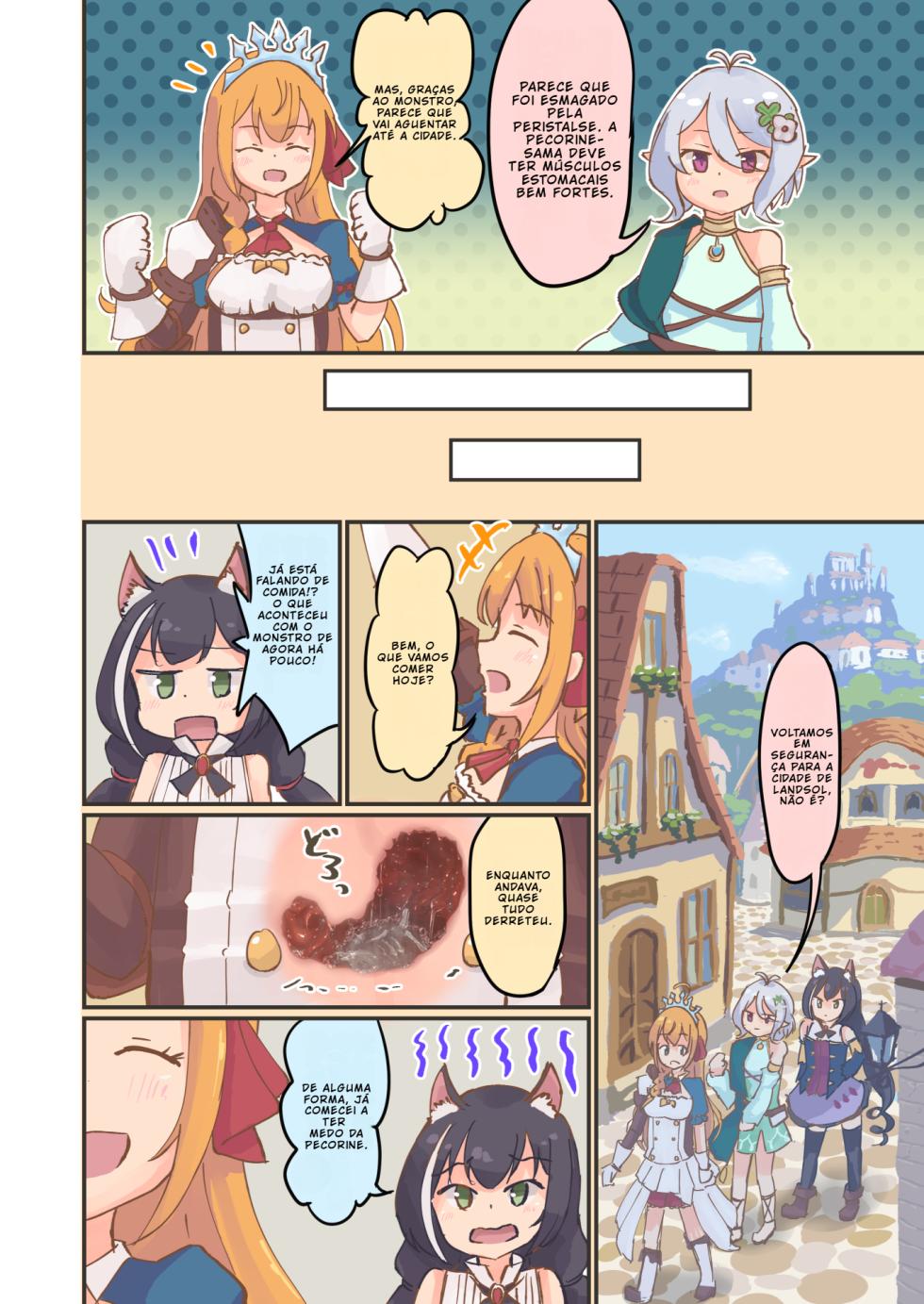 [parins] Pecorine ga Mamono o Marunomi Suru Hanashi (Princess Connect! Re: Dive) [Português PT-BR] - Page 8