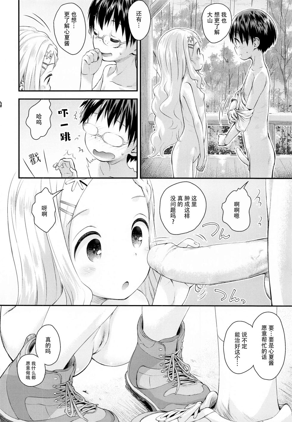 (C99) [Jido-Hikki (Kokekokko Koma)] Kokona no Koko Desuyo~ (Yama no Susume) [Chinese] [Decensored] - Page 13