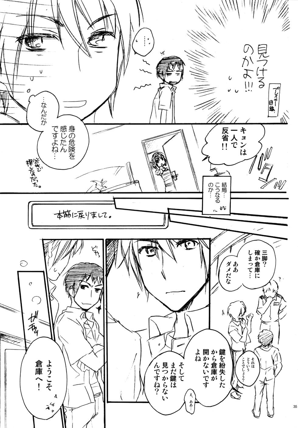 (C81) [Blue Sheets (Mei)] Glory Days  (The Melancholy of Haruhi Suzumiya) - Page 34