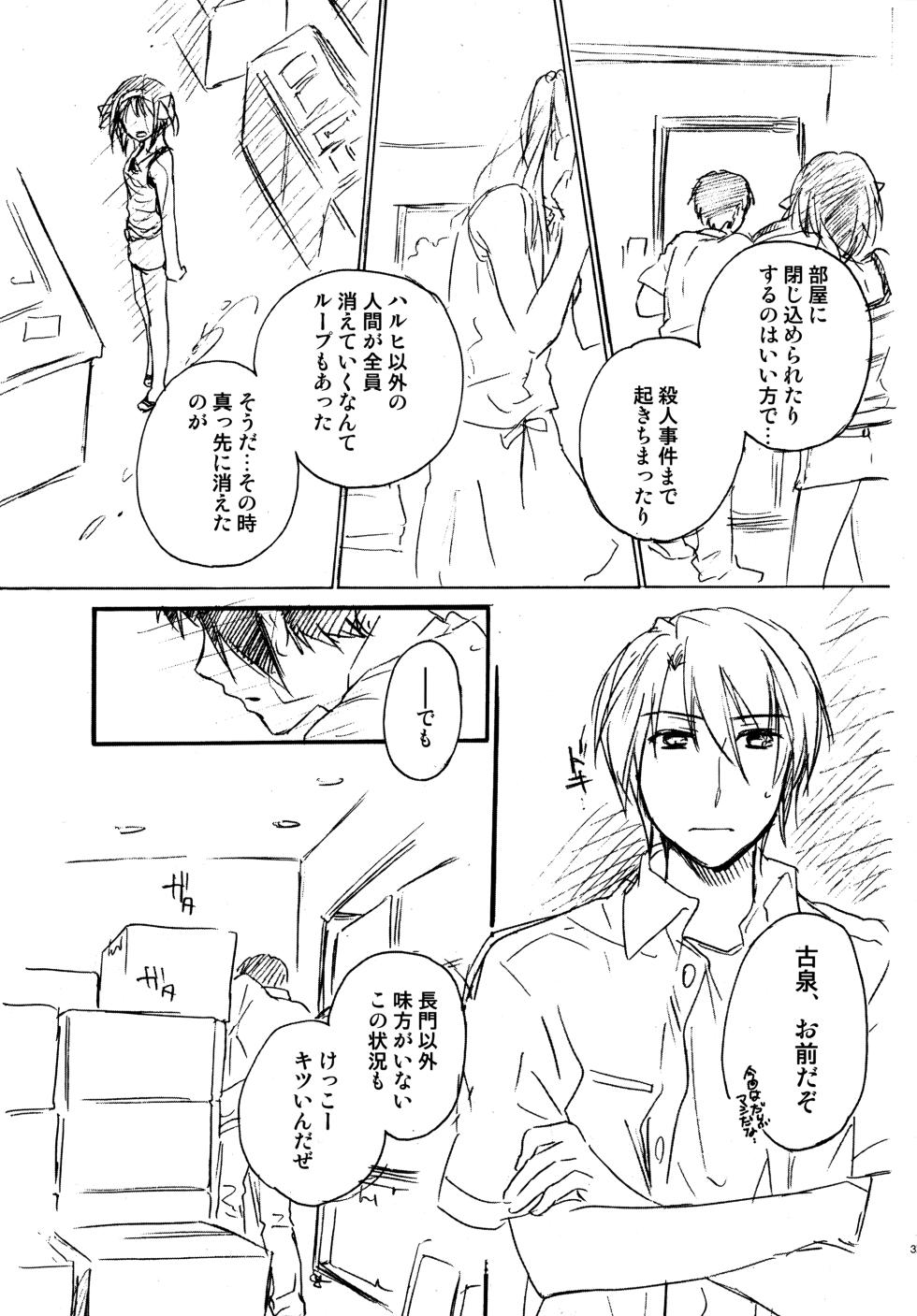 (C81) [Blue Sheets (Mei)] Glory Days  (The Melancholy of Haruhi Suzumiya) - Page 36