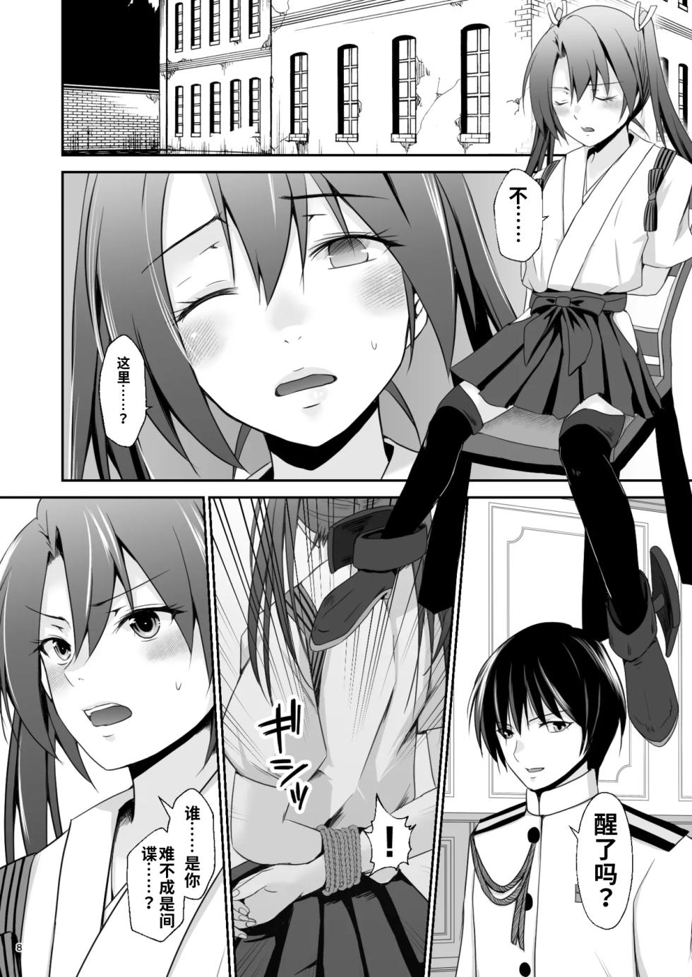 [Heart of cooL (Mizuya Tiharu)] Ochita kakurei no renri (Kantai Collection -KanColle-) [Chinese] [ai渣翻]  [Digital] - Page 9