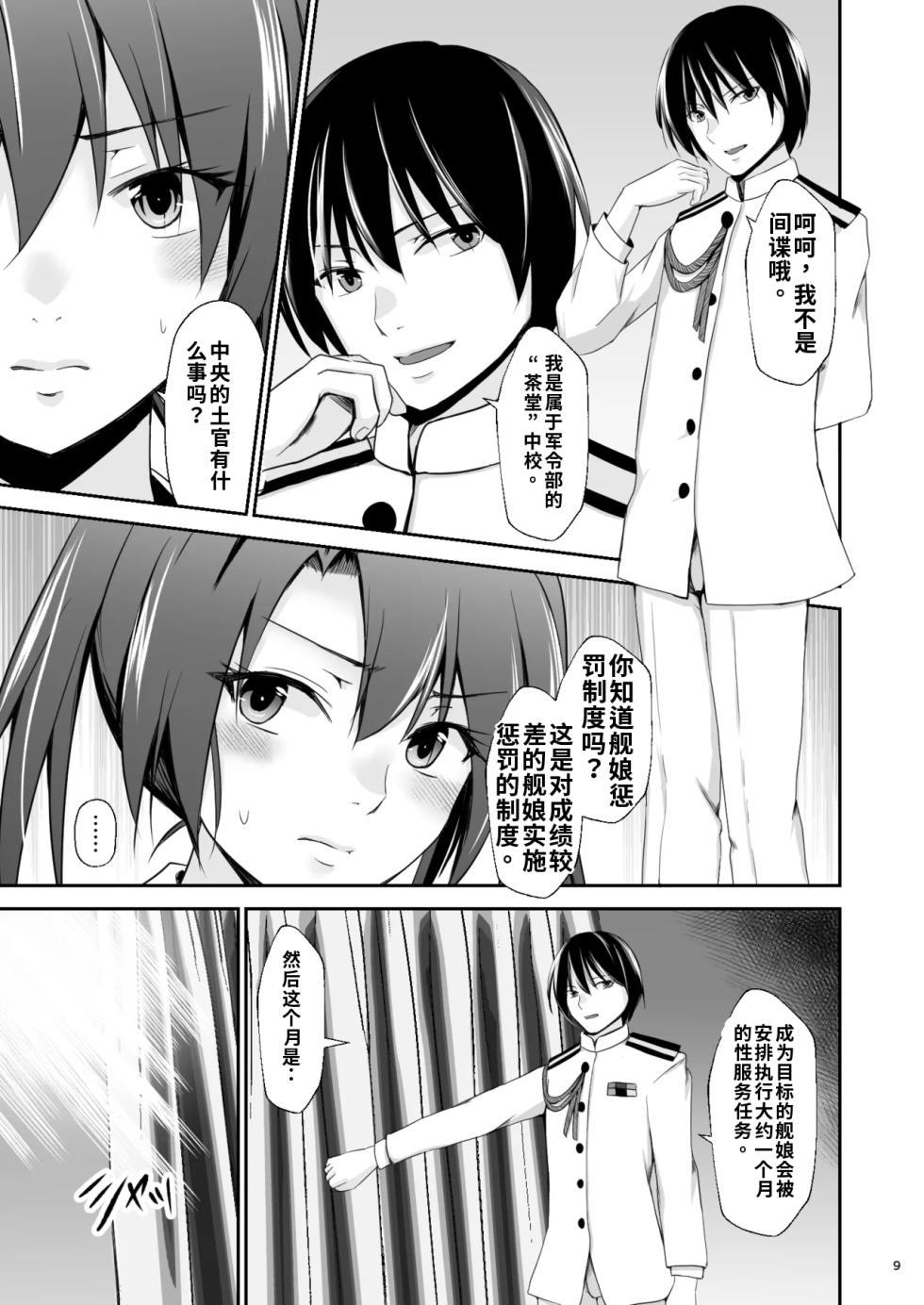 [Heart of cooL (Mizuya Tiharu)] Ochita kakurei no renri (Kantai Collection -KanColle-) [Chinese] [ai渣翻]  [Digital] - Page 10