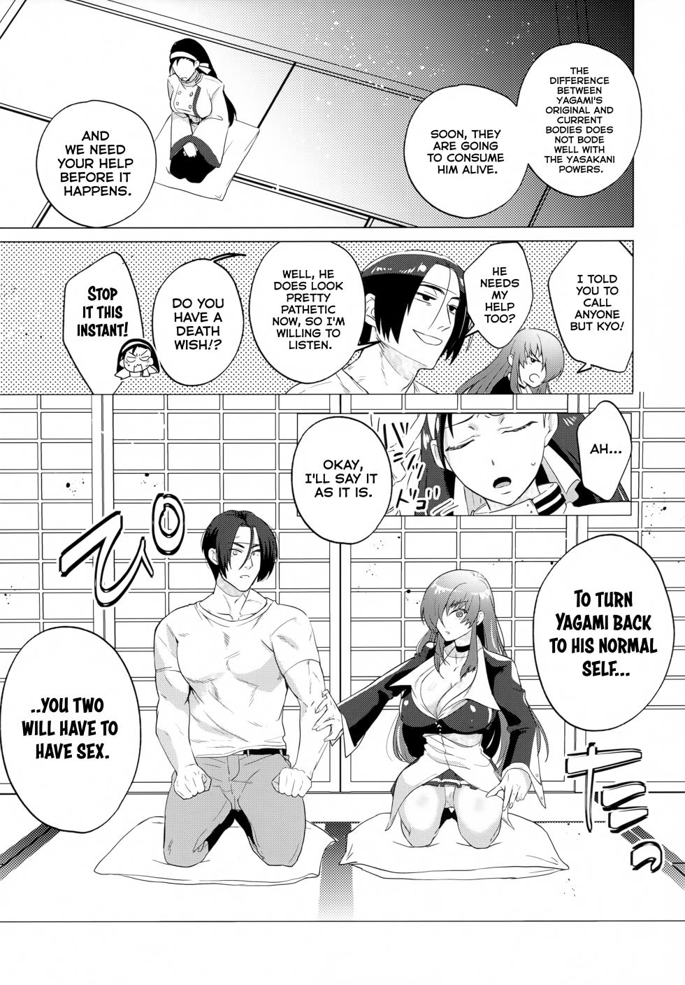 [Marude Barabara (Onoda Barao)] Norowareta Chi de Onna ni Natta Ore ga Shukumei no Rival to Sex Shita Hanashi | My Accursed Blood has Turned Me Into a Woman, So I Have to Have Sex With My Sworn Rival (King of Fighters) [English] [GTF] [2023-05-28] - Page 8