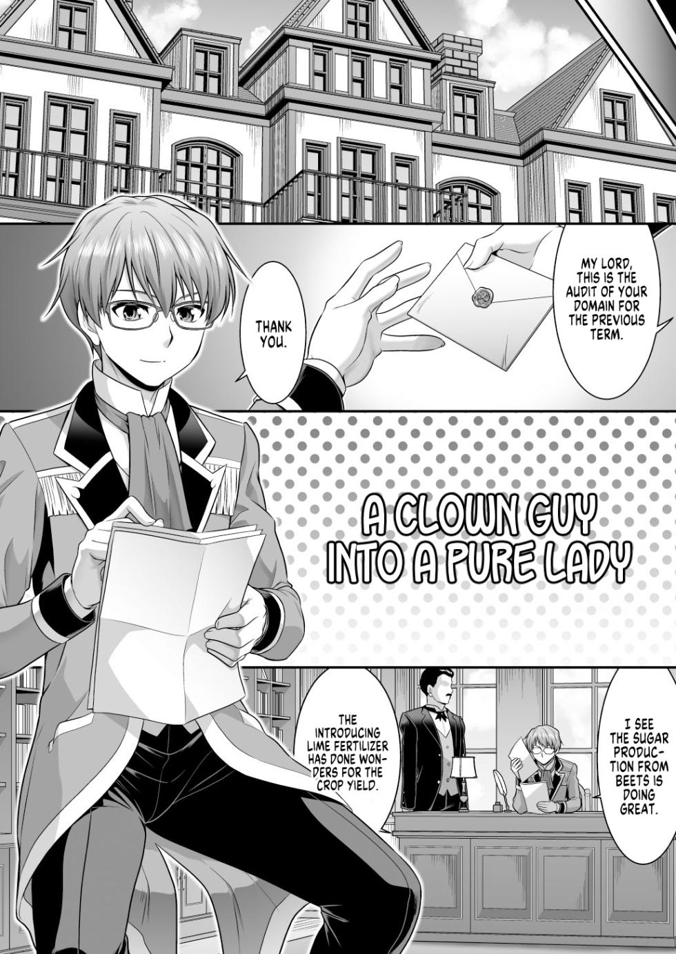 [Amuai Okashi Seisakusho (Kaneko Naoya)] Majimena Aitsu ha Inran Sakyubasu Fuzaketa Aitsu ha Seiso Reijou | A Stern Guy into a Succubus-A Clown Guy into a Pure Lady [English] [GTF] - Page 25