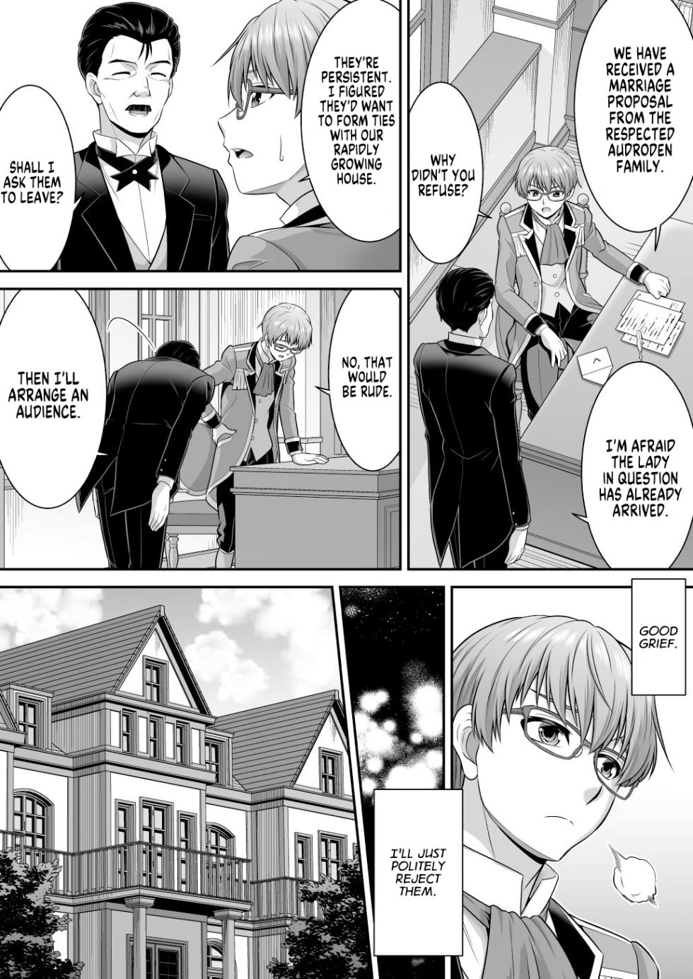 [Amuai Okashi Seisakusho (Kaneko Naoya)] Majimena Aitsu ha Inran Sakyubasu Fuzaketa Aitsu ha Seiso Reijou | A Stern Guy into a Succubus-A Clown Guy into a Pure Lady [English] [GTF] - Page 27