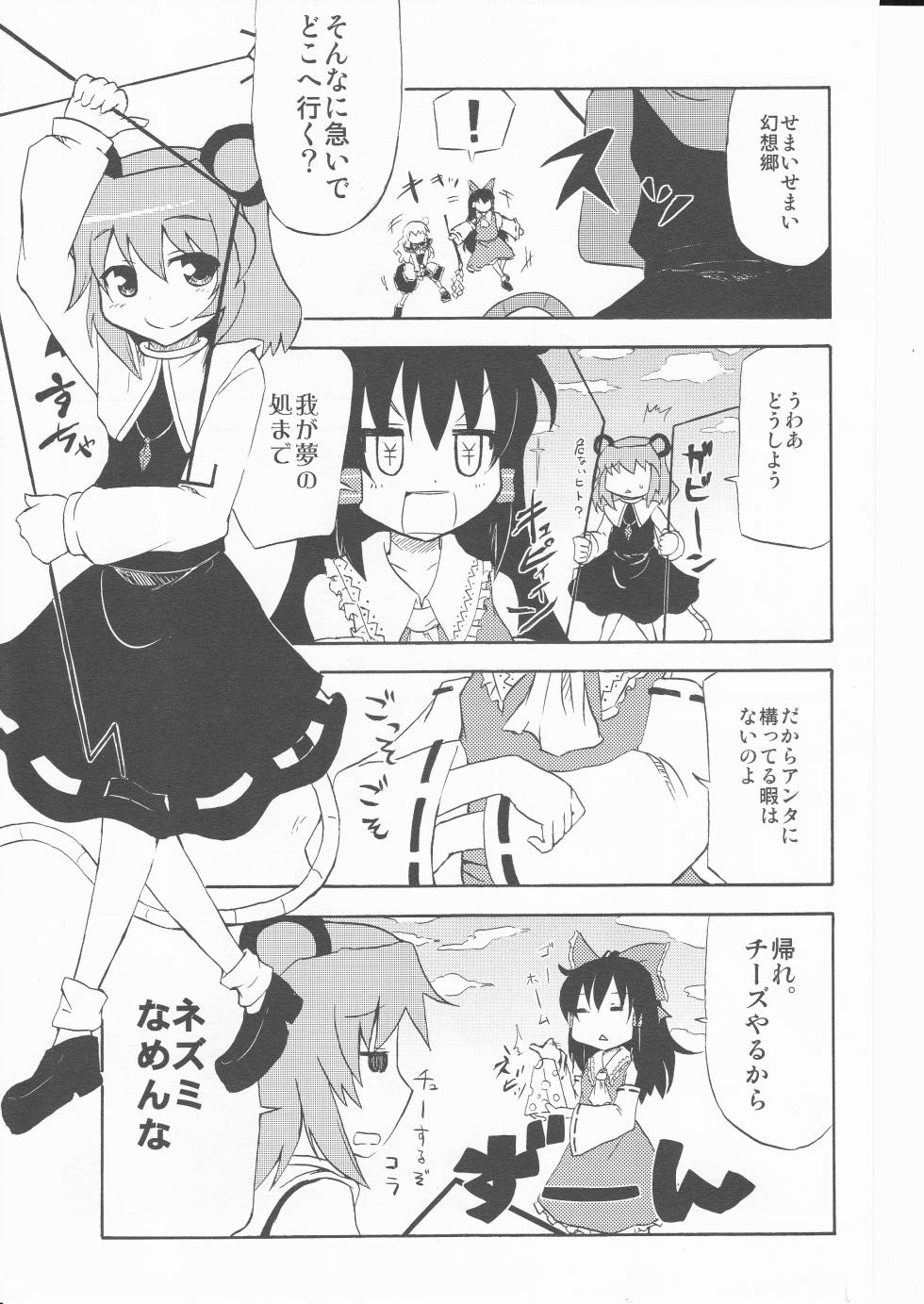 (Kouroumu 5) [happy flame time (Harunatsu Akito)] Takara wa Ittai Nan nano sa. (Touhou Project) - Page 7