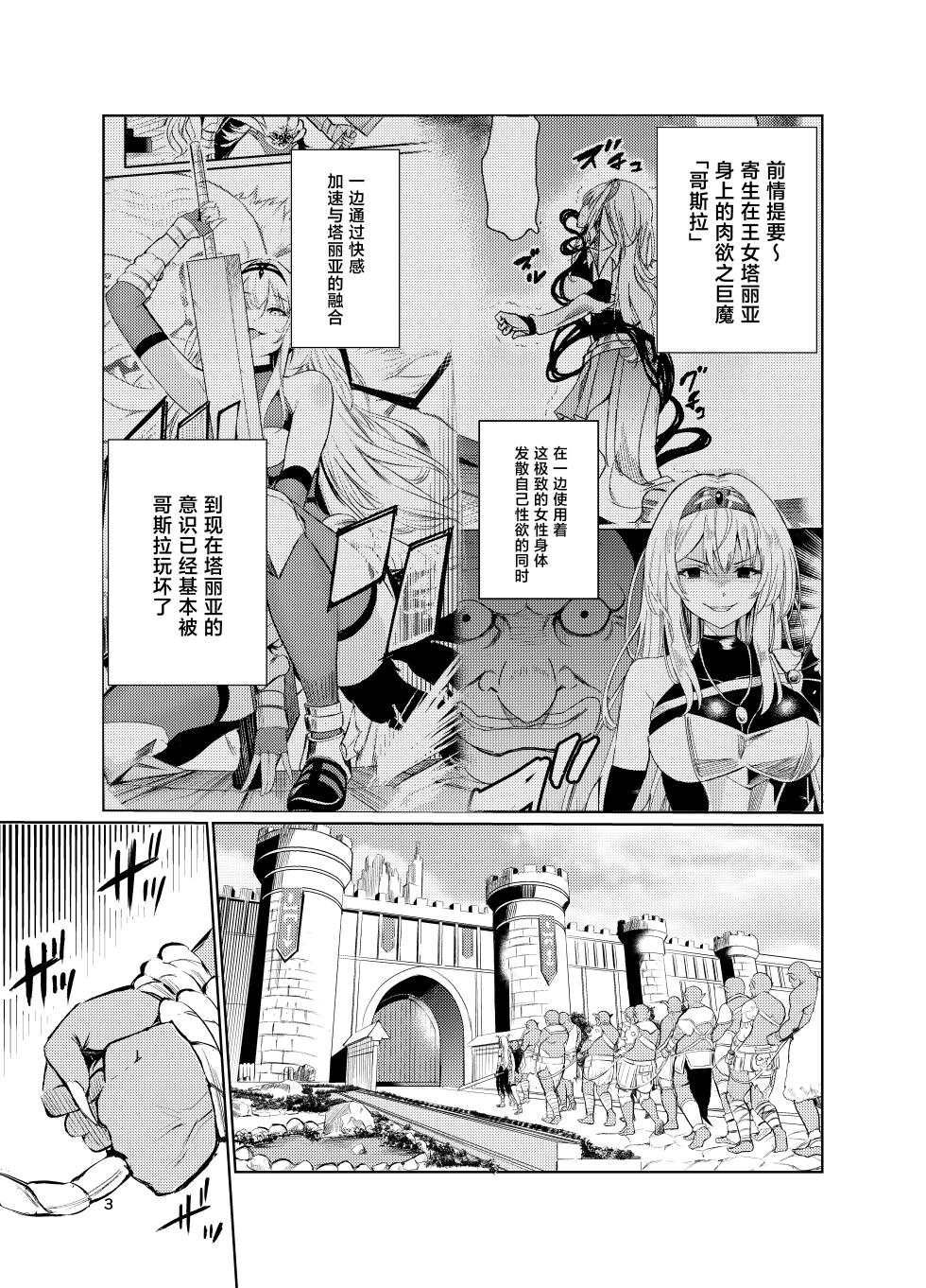 [Raid Sox (Tricky)] Kyouran no Toubatsu Hime Daria VI [Chinese] [Digital] - Page 2