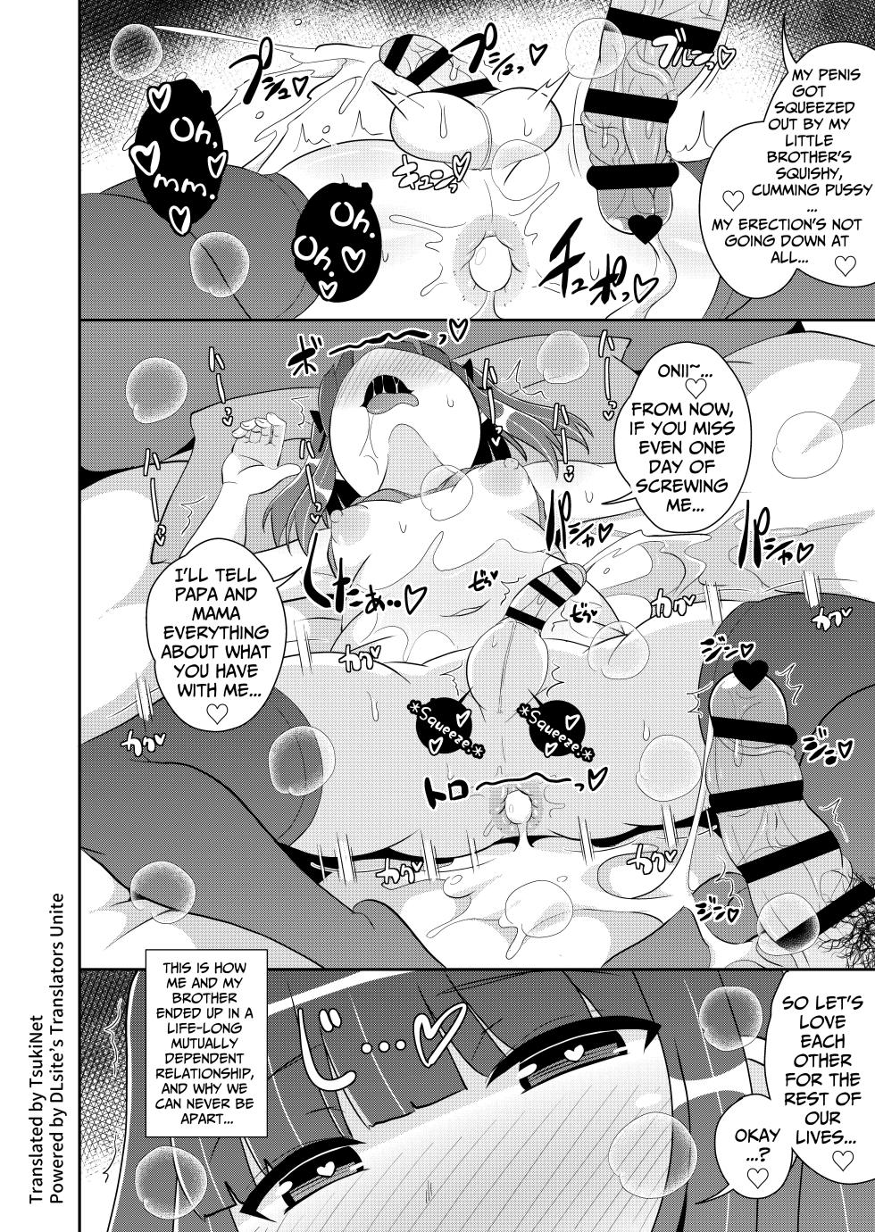 [Chinzurena] Sono Otouto Jirai ni Tsuki | Regarding my Brother Being a Landmine (Mesu Danshi♂ni Goyoujin) [English] [TsukiNet] [Digital] - Page 20