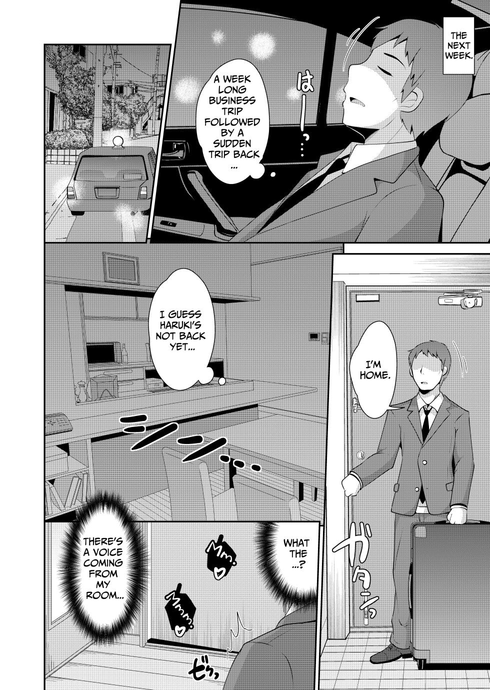 [Chinzurena] Kawaii Musuko to Sodatenaoshi (Homo Sex) | Re-Raising my Cute Son with Homo-Sex (Mesu Danshi♂ni Goyoujin) [English] [TsukiNet] [Digital] - Page 4