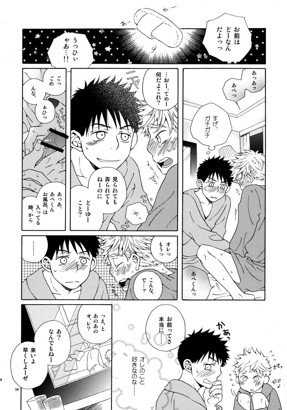 [VERTICAL (Fuji Sorako)] Kiss Me Again!! 3 (Ookiku Furikabutte) - Page 33