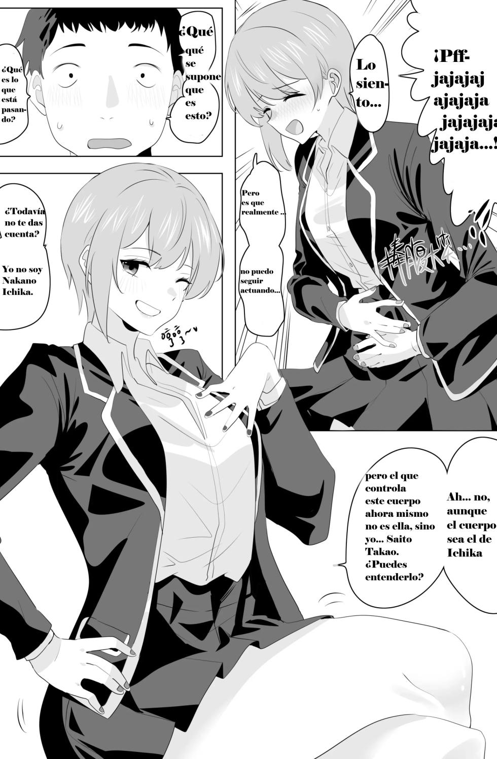 [Hyouisuki] Five Equal Parts of the Body 1 español - Page 5