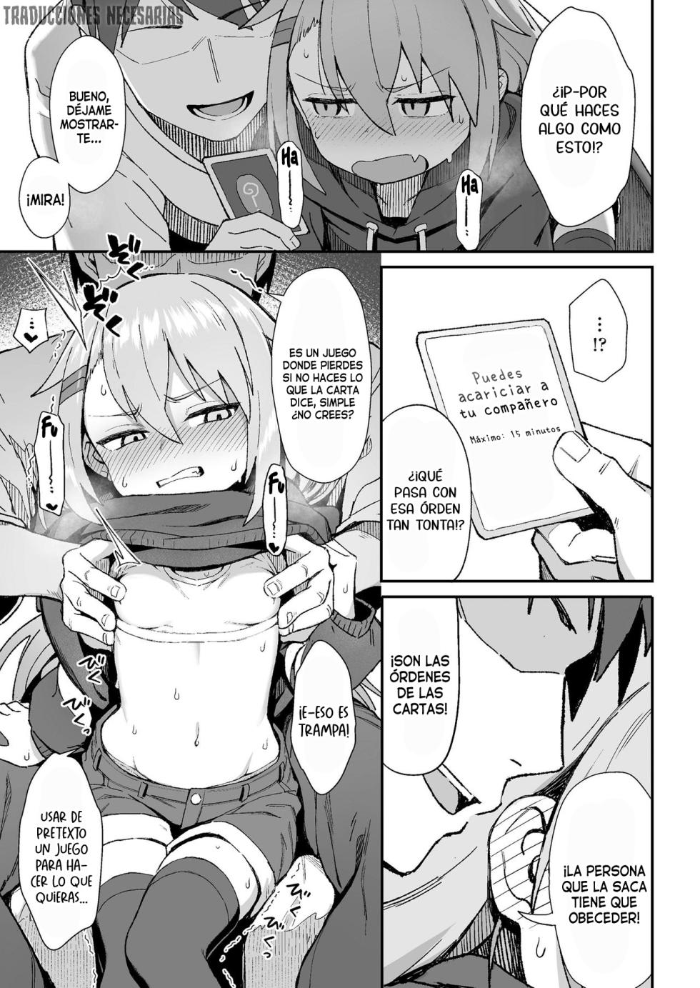 [Wagashi] Omae wa Itsumo Makezugirai | Siempre eres tan competitiva (COMIC LO 2020-12) [Spanish] [Traducciones Necesarias] [Digital] - Page 7