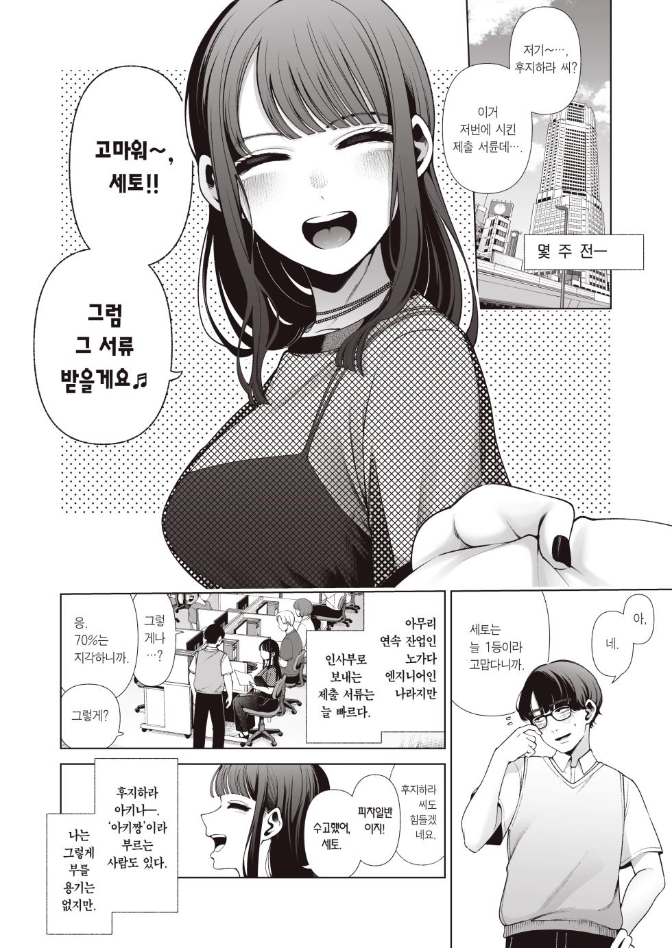 [electromonkey (Migihaji)] Love ja Nakereba Hame Houdai ~Sex Chuudoku Yariman Douki to Kimochi Ii dake no Noukou Nama Koubi~ | 러브가 아니라면 프리섹스 ~섹스중독 걸레 동기와 기분만 좋으면 그만인 농후 노콘교미~ [Korean] [Team Edge] [Decensored] - Page 4