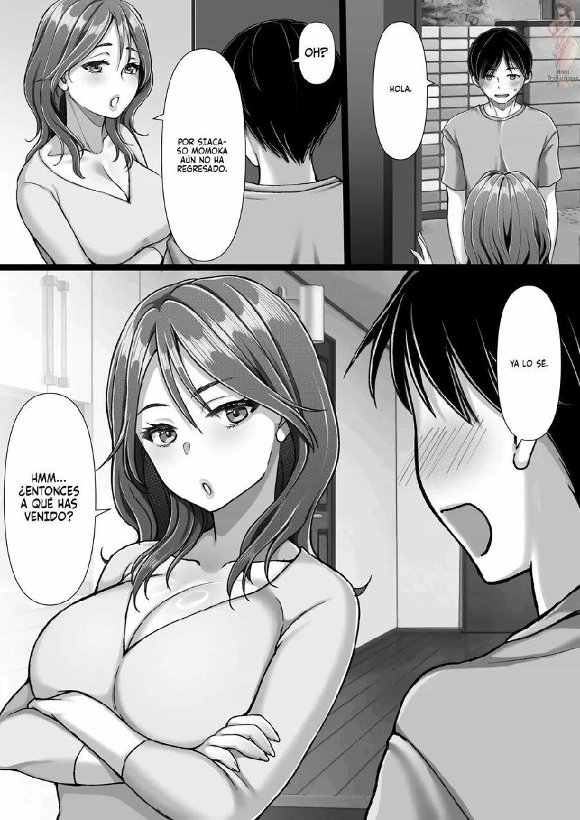 [Kiiroi Shizuku] Kanojo no Mama ga Motokano datta | La mamá de mi novia es mi ex [Spanish]  [Decensored] - Page 23