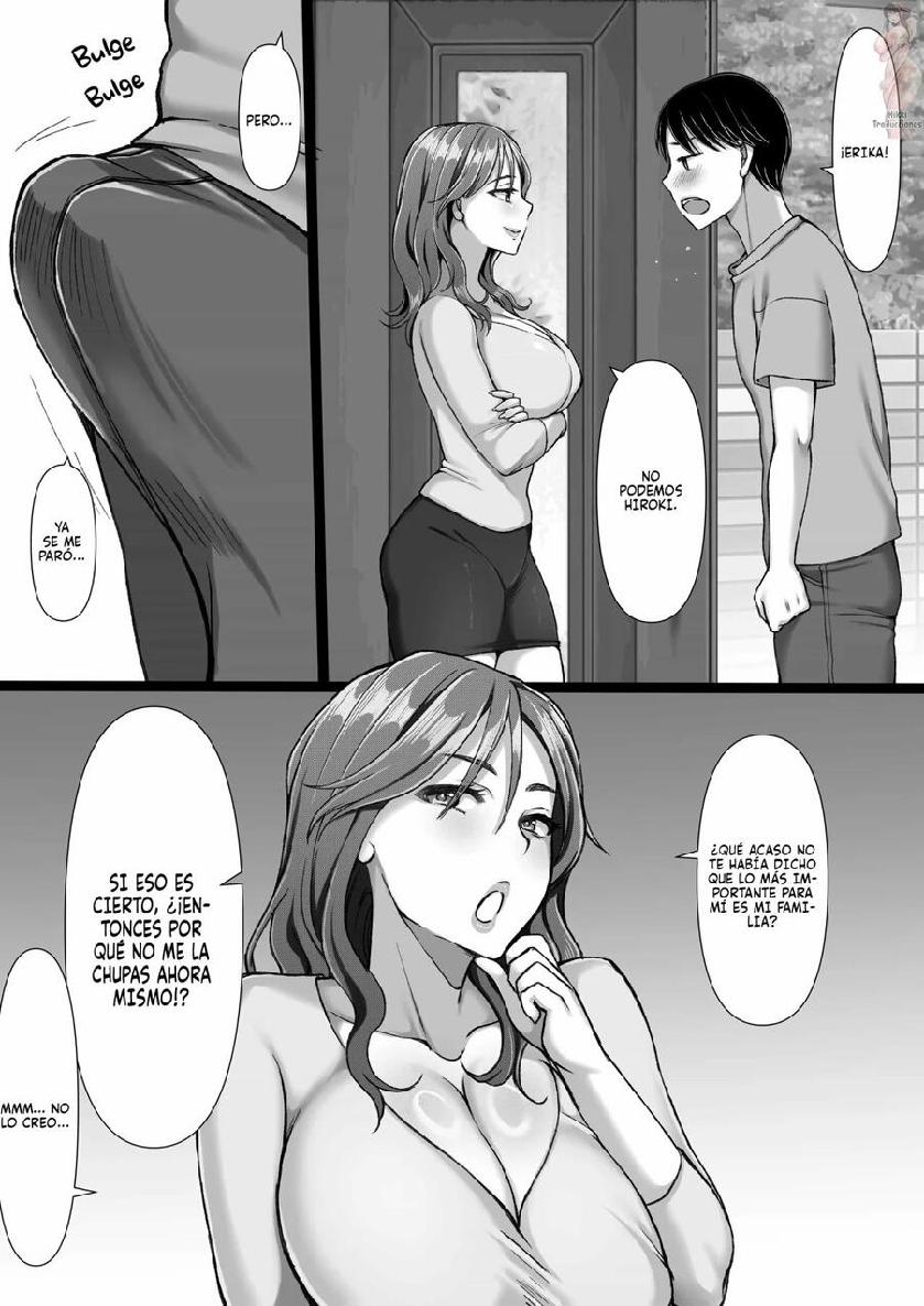 [Kiiroi Shizuku] Kanojo no Mama ga Motokano datta | La mamá de mi novia es mi ex [Spanish]  [Decensored] - Page 24