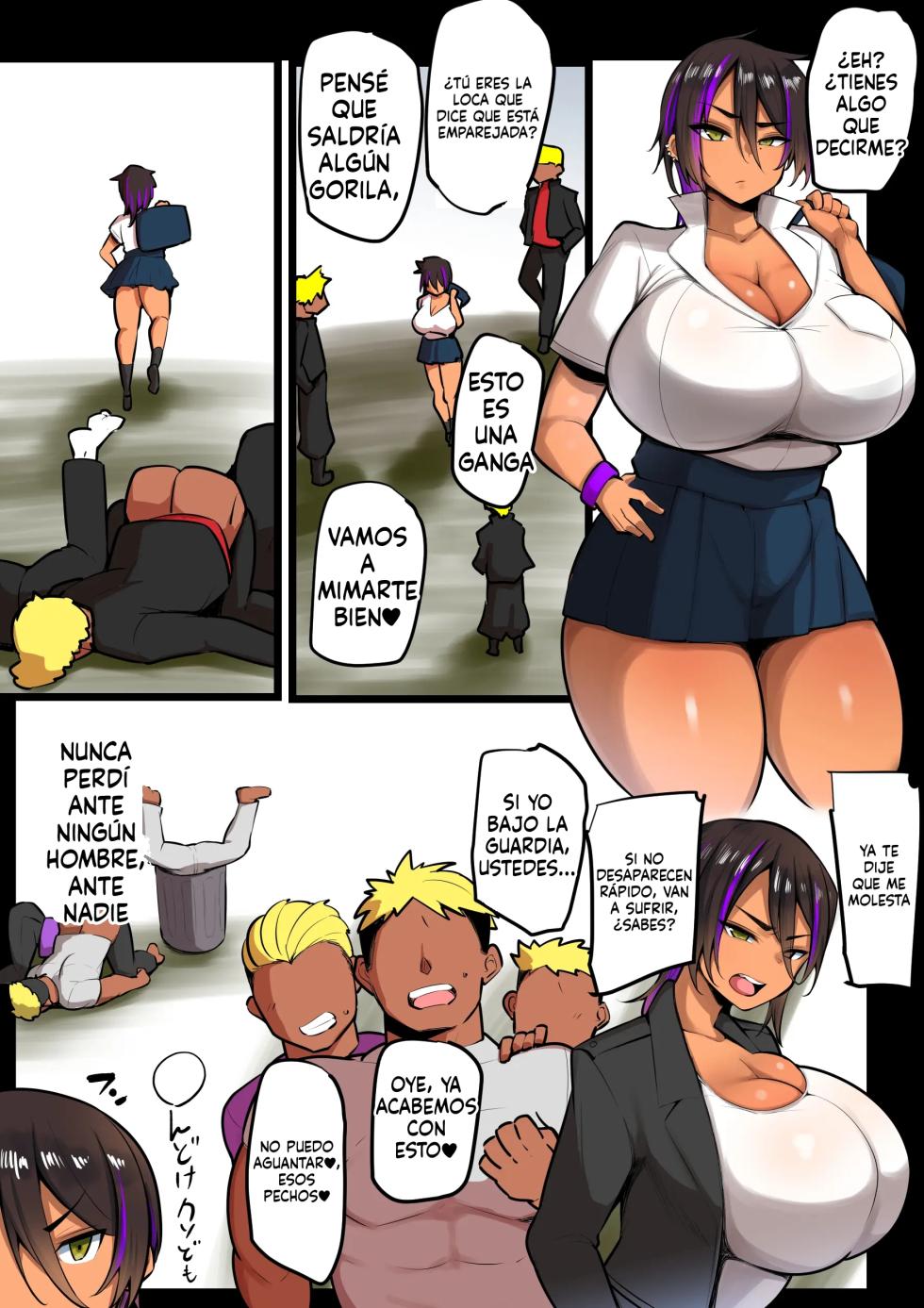 [Nekohachi Eigyoubu (Neko Samurai)] Bokura no Megami-sama wa... 2 [Spanish] - Page 38