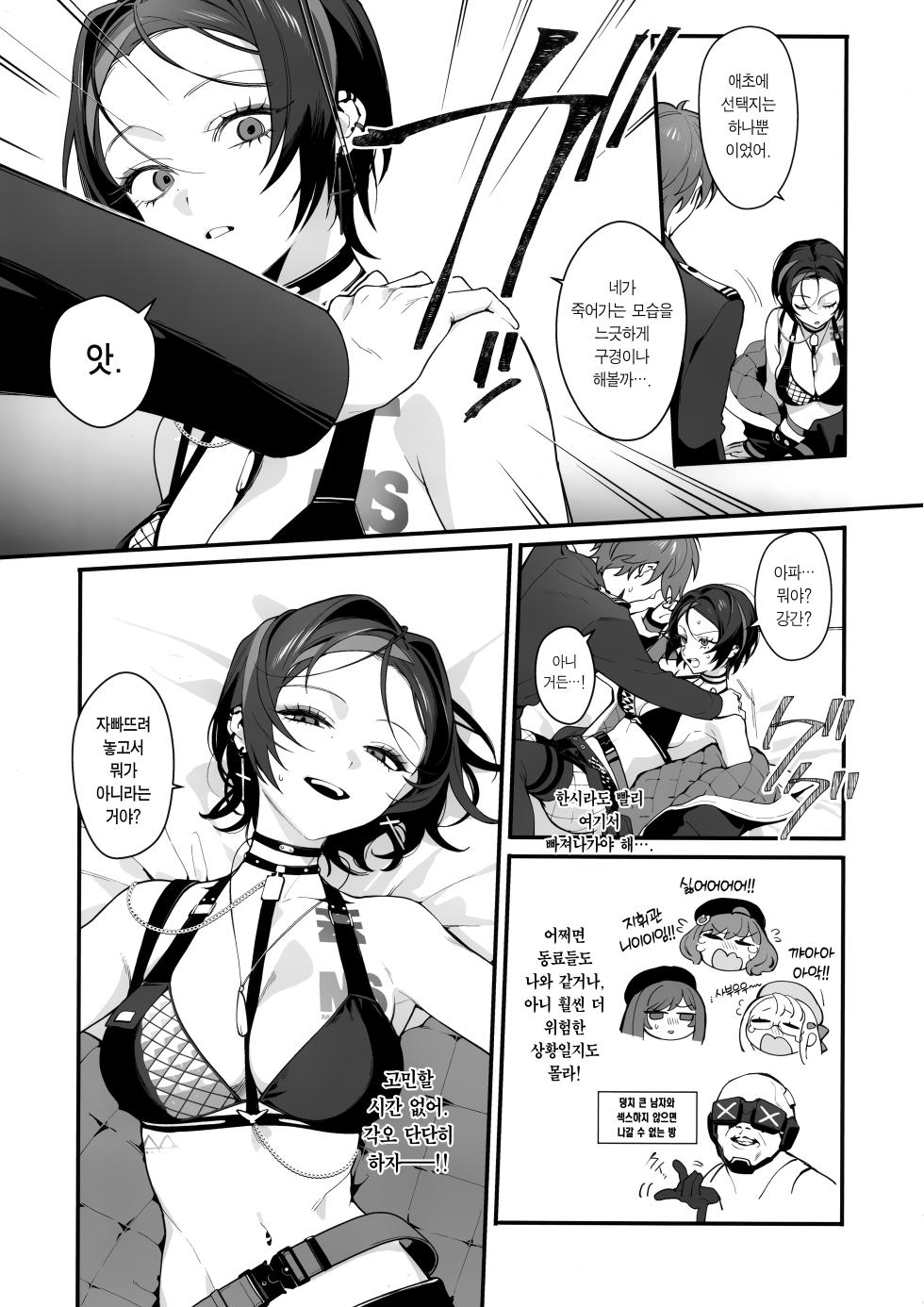 [Shuukyuu Youka (Ohisashiburi)] Icha Love Sex Shinai to Derarenai Heya | 꽁냥꽁냥 섹스를 하지 않으면 나갈 수 없는 방 (Goddess of Victory: NIKKE) [Korean] - Page 6