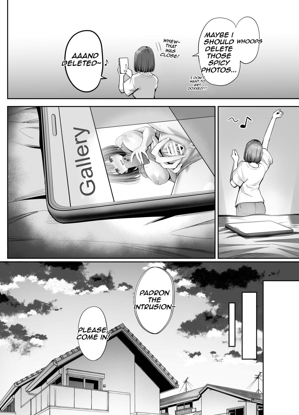 [Honshiro Nikori] Ura Aka Joshi no Jidori Ero Gosoushin | A Girl with a Secret-Account Accidentally Sends a Lewd Selfie  [English] [Digital] - Page 7