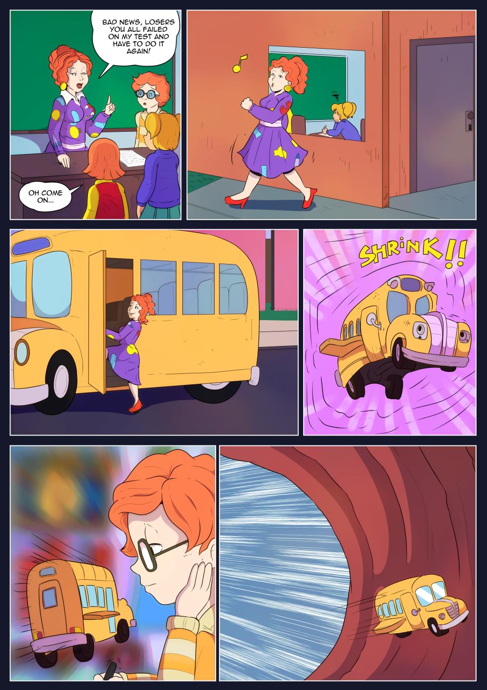The Magic School Bus: Birds and the Bees - Page 1