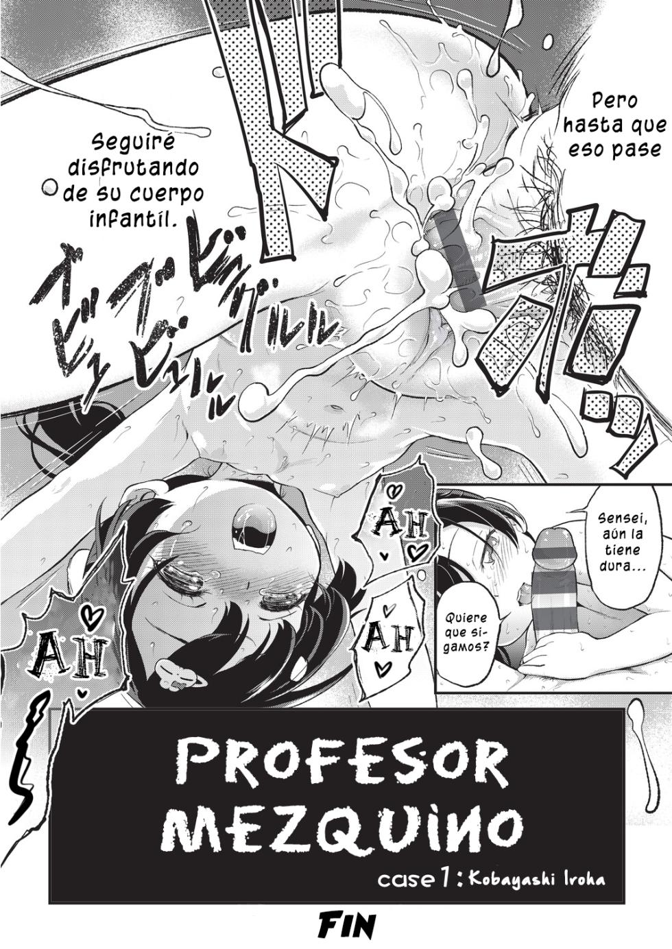 [Maka Fushigi] Kichiku Sensei | Profesor mezquino 1-4 [en curso][Español][Higeteca] - Page 31