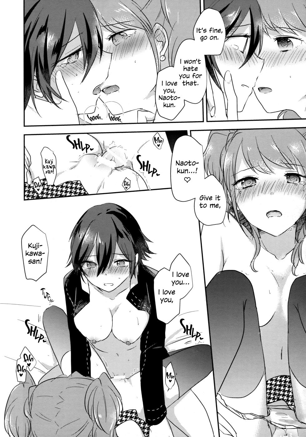 (C94) [MEGANE81 (Shinocco)] Kimi no Toriko | Captivated by You (Persona 4) [English] - Page 19