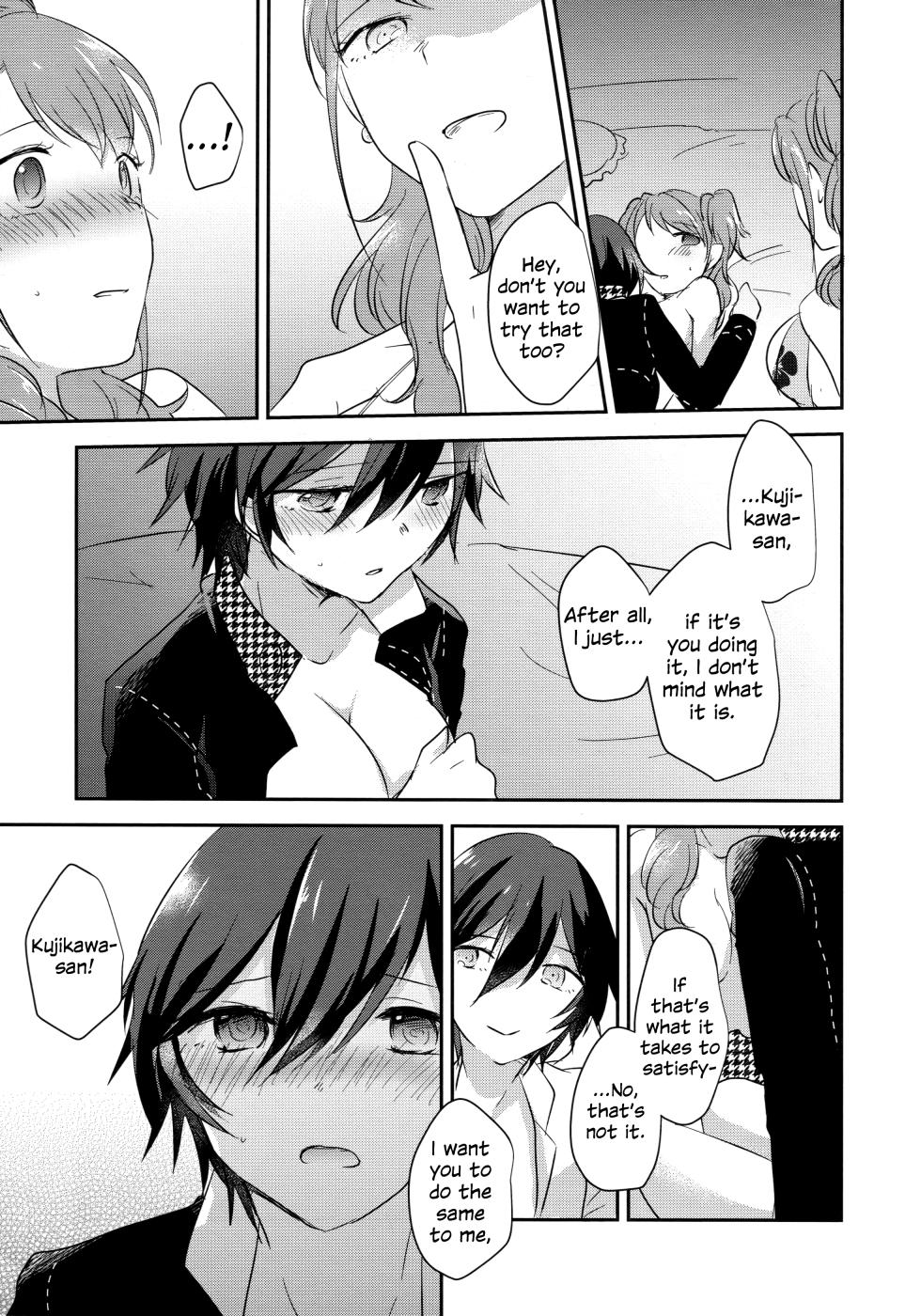 (C94) [MEGANE81 (Shinocco)] Kimi no Toriko | Captivated by You (Persona 4) [English] - Page 22