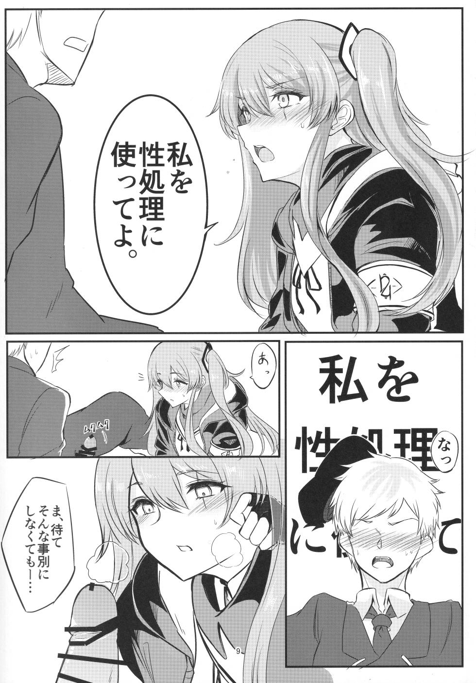 [Hello Girls! (10eki)] Watashi o Tsukatte yo (Girls' Frontline) - Page 8