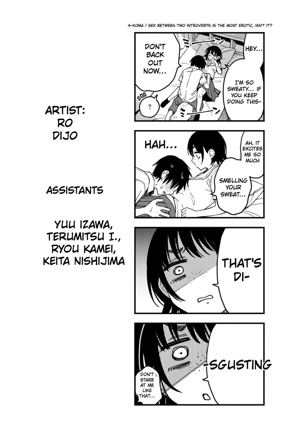 [Doji Ro] Na mo Naki Dousei Couple no Sex ga Ichiban Eroi yo ne | Sex Between Gloomy Types is the Hottest, Ain't It? Epilogue (Inkya Doushi no Sex ga Ichiban Eroi yo ne)  [English] [MTL]  [Digital] - Page 5