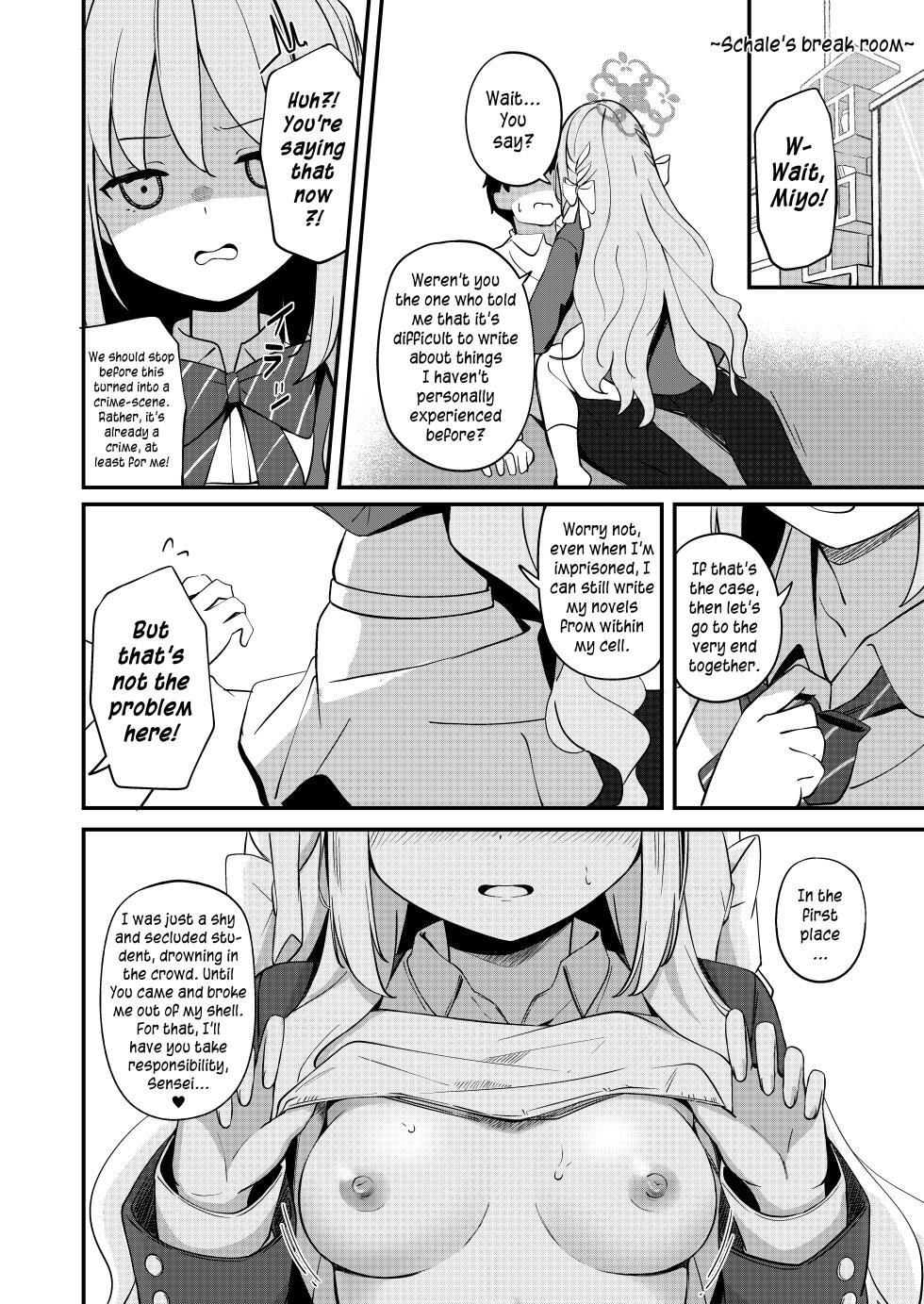 (C107) [Inharmonicity (Hotokenoza)] Sakurai Miyo no Renai Joucho | Sakurai Miyo’s Romantic Feelings (Blue Archive) [English] [DeppoTL] [Digital] - Page 3