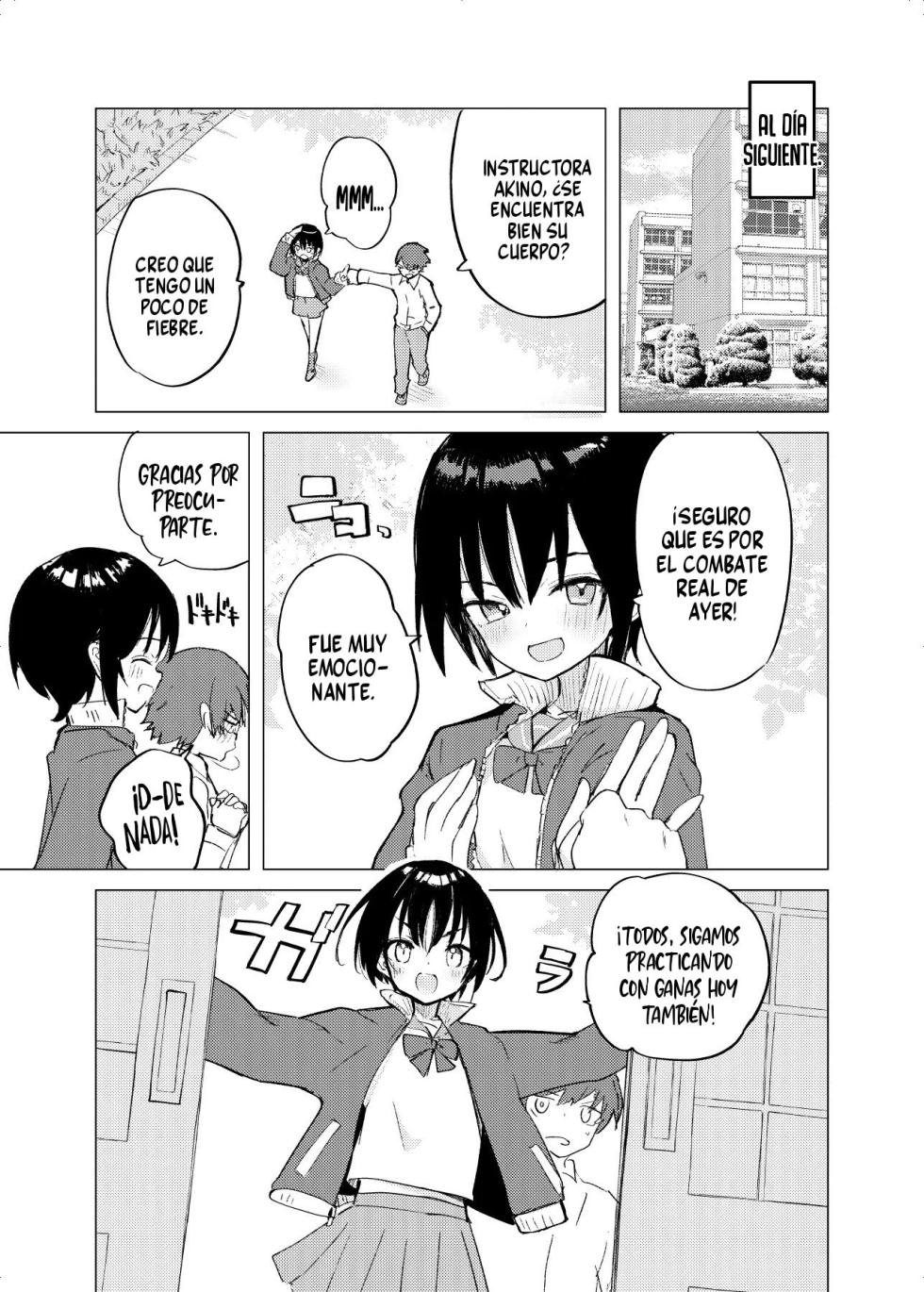 [caburibbon (caburi)] Henshin Heroine Mono no Mob ga Ecchi na Me ni Au Hanashi | La historia de una mob de una obra de heroína transformable que pasa por situaciones eróticas [Spanish] [Ariwyn] [Digital] - Page 8