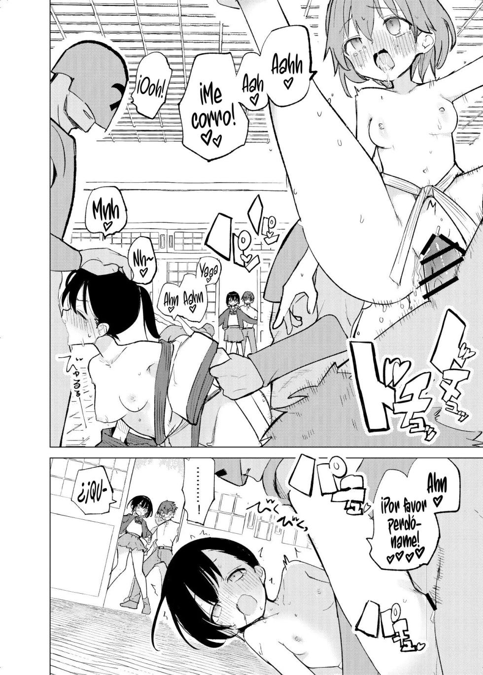 [caburibbon (caburi)] Henshin Heroine Mono no Mob ga Ecchi na Me ni Au Hanashi | La historia de una mob de una obra de heroína transformable que pasa por situaciones eróticas [Spanish] [Ariwyn] [Digital] - Page 9