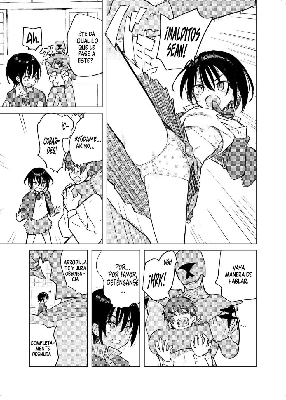 [caburibbon (caburi)] Henshin Heroine Mono no Mob ga Ecchi na Me ni Au Hanashi | La historia de una mob de una obra de heroína transformable que pasa por situaciones eróticas [Spanish] [Ariwyn] [Digital] - Page 10