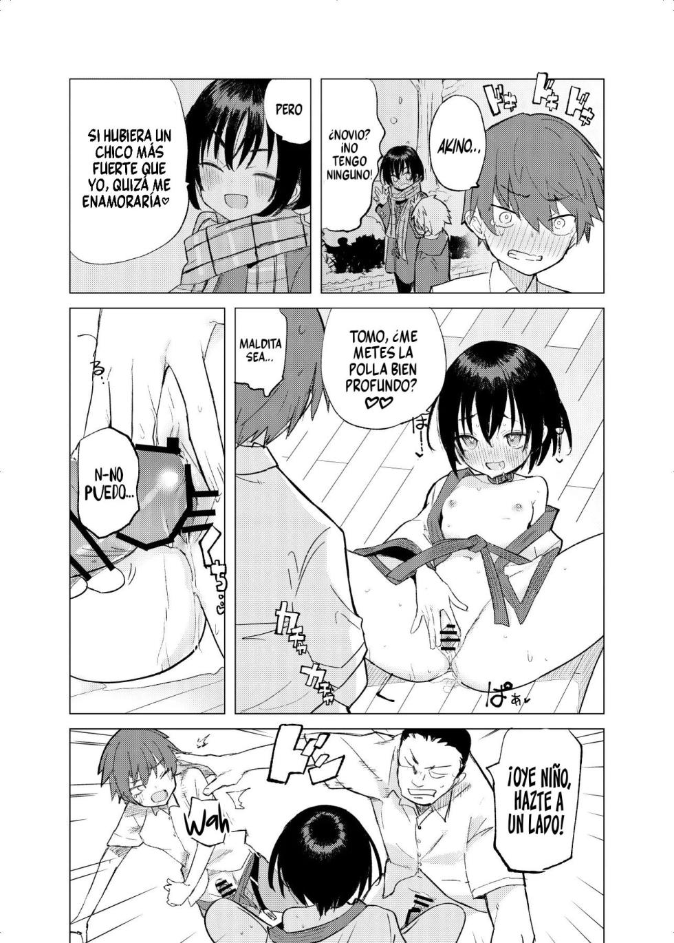 [caburibbon (caburi)] Henshin Heroine Mono no Mob ga Ecchi na Me ni Au Hanashi | La historia de una mob de una obra de heroína transformable que pasa por situaciones eróticas [Spanish] [Ariwyn] [Digital] - Page 28