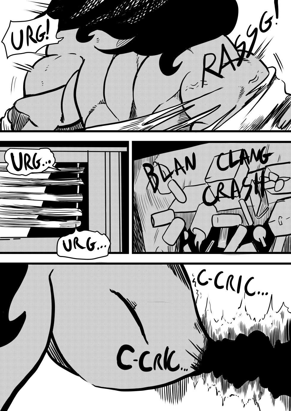 [Odoruyama] Betty Hulk AU: The First Transformation [Old Version] - Page 4
