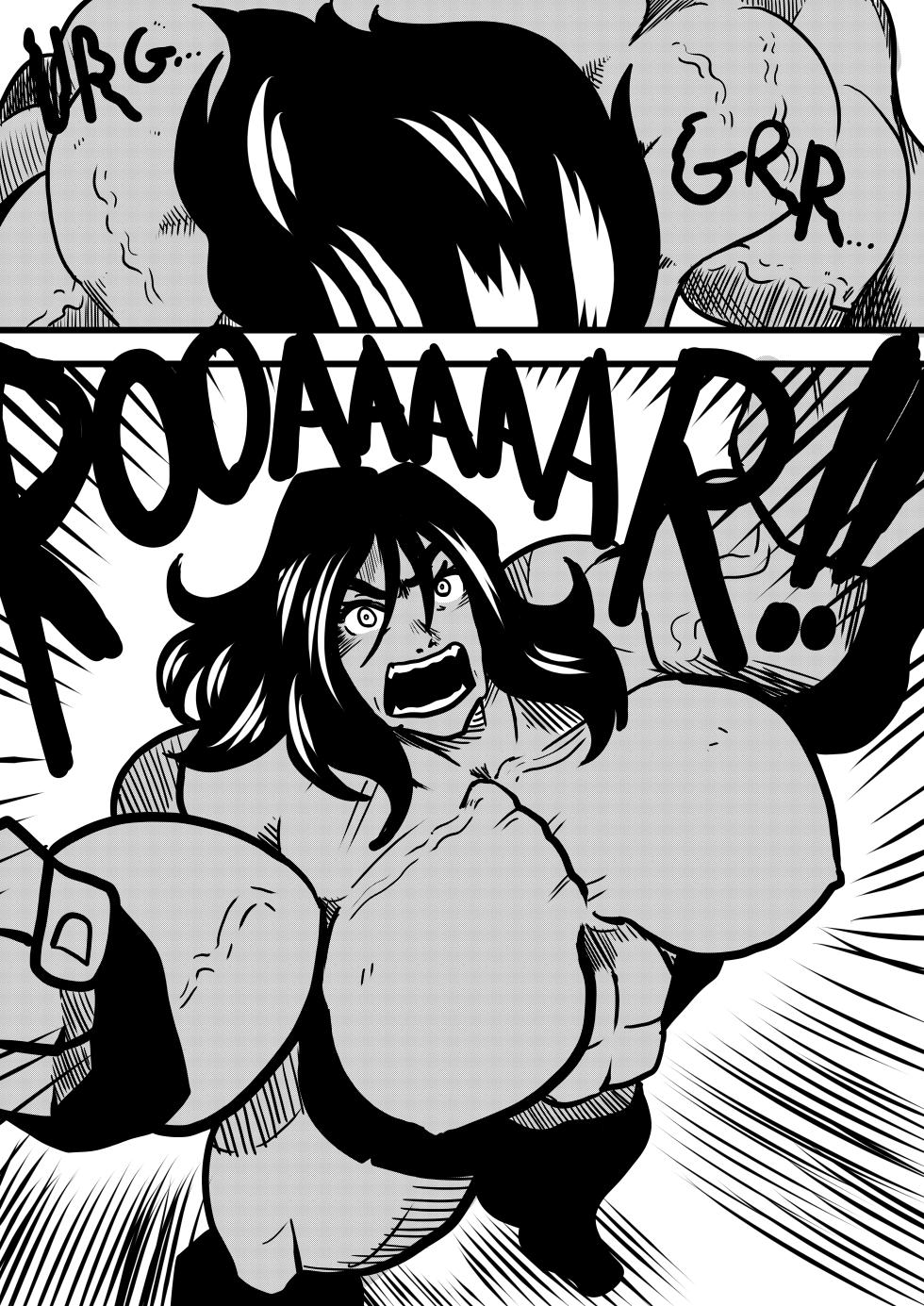 [Odoruyama] Betty Hulk AU: The First Transformation [Old Version] - Page 5