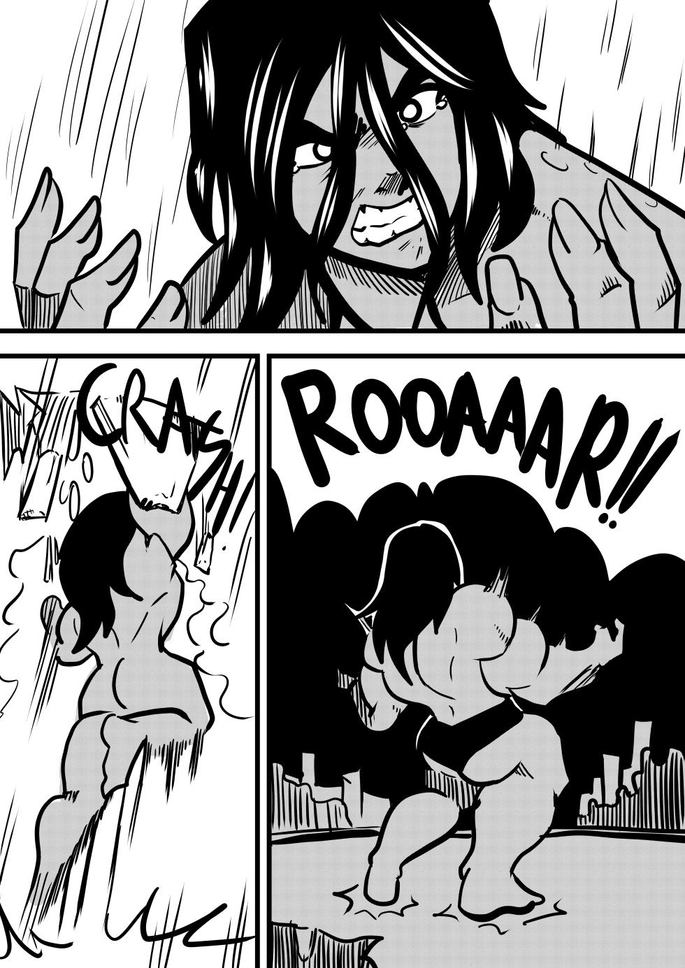 [Odoruyama] Betty Hulk AU: The First Transformation [Old Version] - Page 8