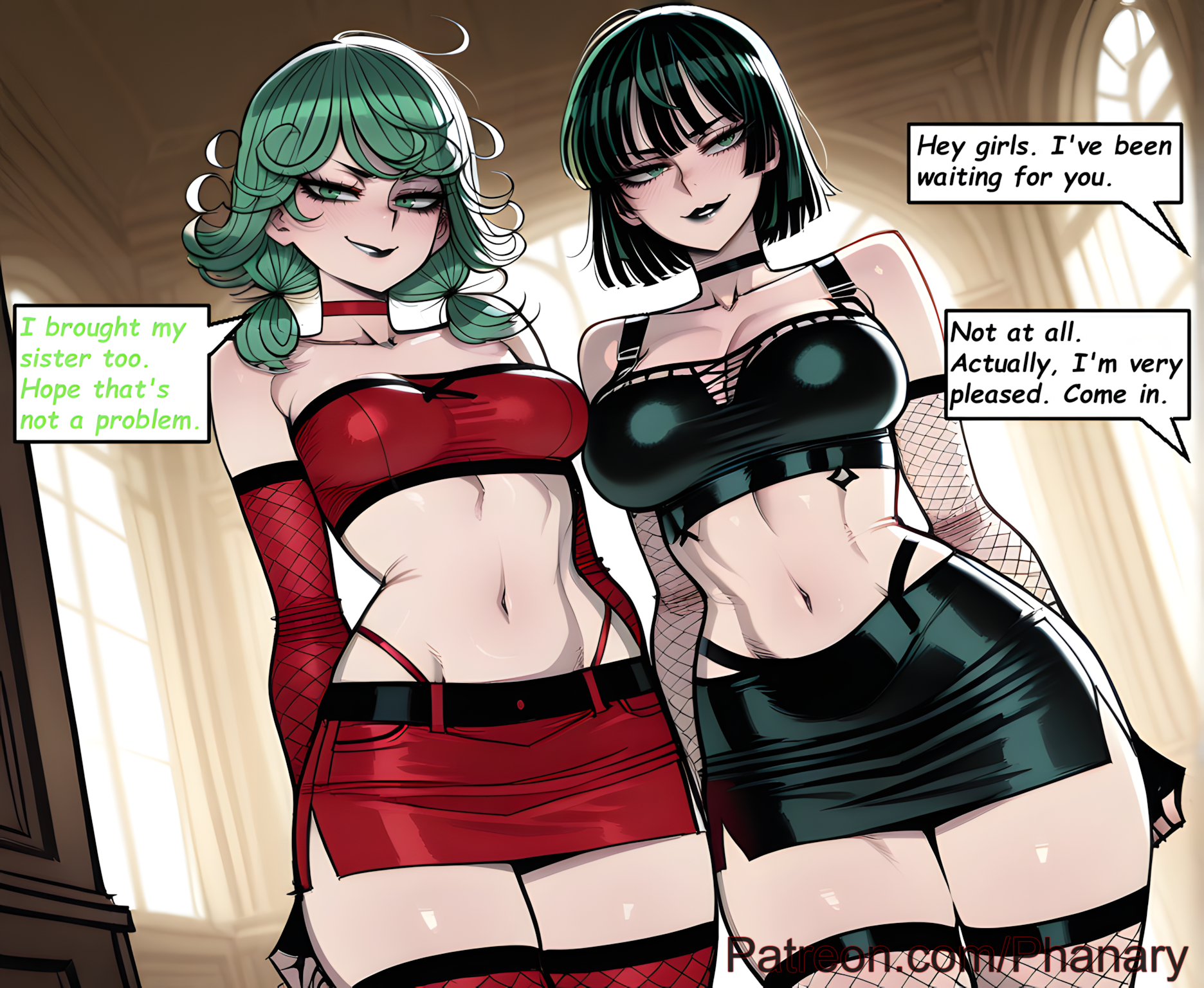 [Phanary] Fubuki x Tatsumi: Green with Envy [AI Generated] - Page 4