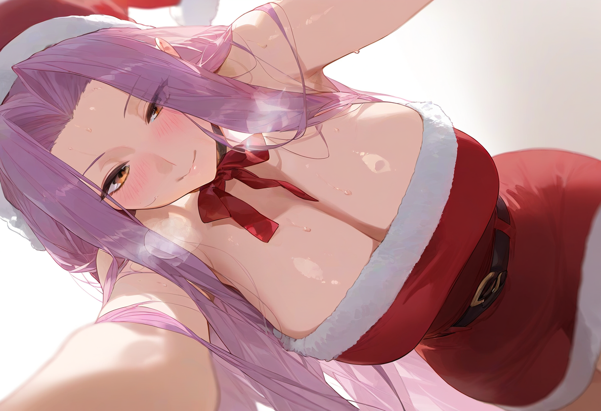 (TheBorrowingHand) Medusa Santa (Patreon) [Ai Generated] - Page 8
