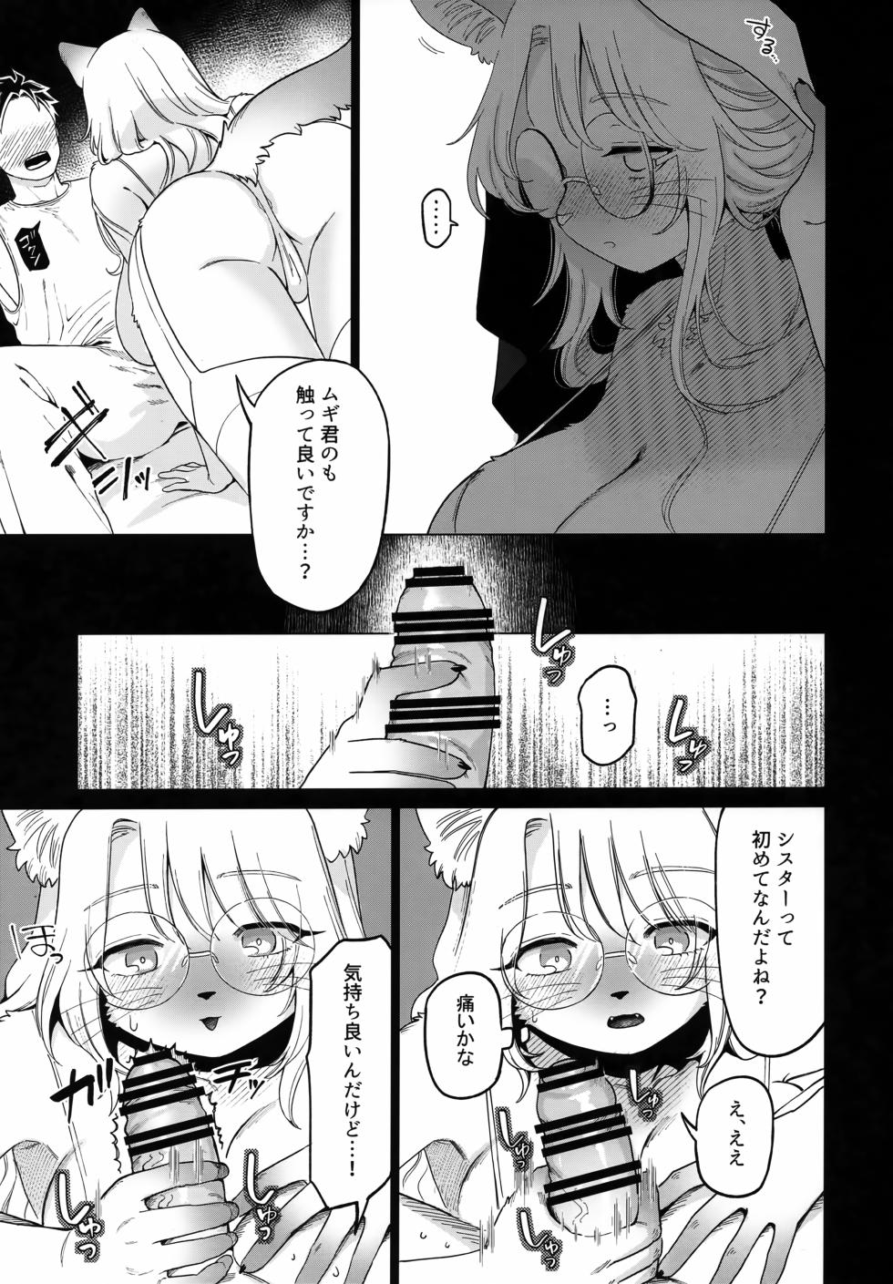 (Kansai Kemoket 10) [miyubi (Kiichi)] Mugi no Ho wa Kaze ni Idakarete - Page 12