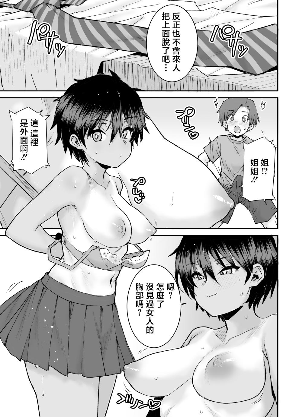 [Misaki (Ponsuke)] Mukuchi de Ki no Tsuyoi Boyish na Onee-chan de Boku wa Doutei o Sotsugyou shimashita [Chinese] - Page 8
