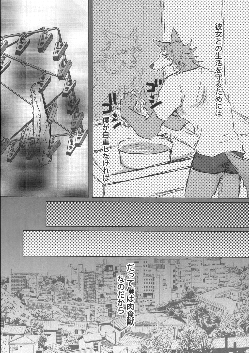 [shi kabane]  Haru-chan Ga NTR Reru Hanashi afterBurn (BEASTARS) - Page 9