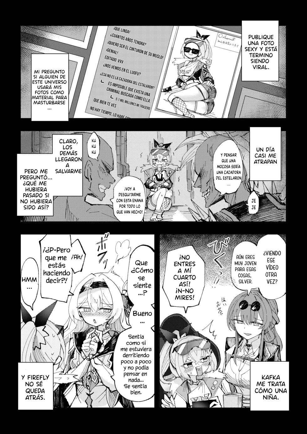 [Rossaku Kobo (Rossaku)] Koukishin wa Kaitakusha no Heya de | Curiosidad en el cuarto del trazacaminos (Honkai: Star Rail) [Spanish] [Nero] [Digital] - Page 10