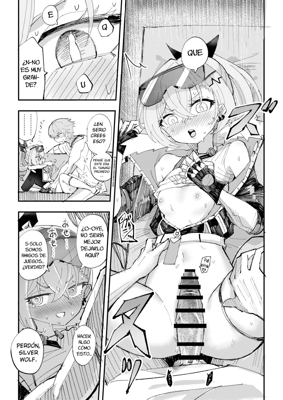 [Rossaku Kobo (Rossaku)] Koukishin wa Kaitakusha no Heya de | Curiosidad en el cuarto del trazacaminos (Honkai: Star Rail) [Spanish] [Nero] [Digital] - Page 14